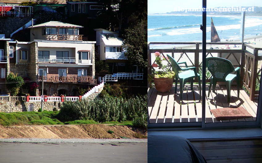 Cabañas Pinguino en la roca – Concón